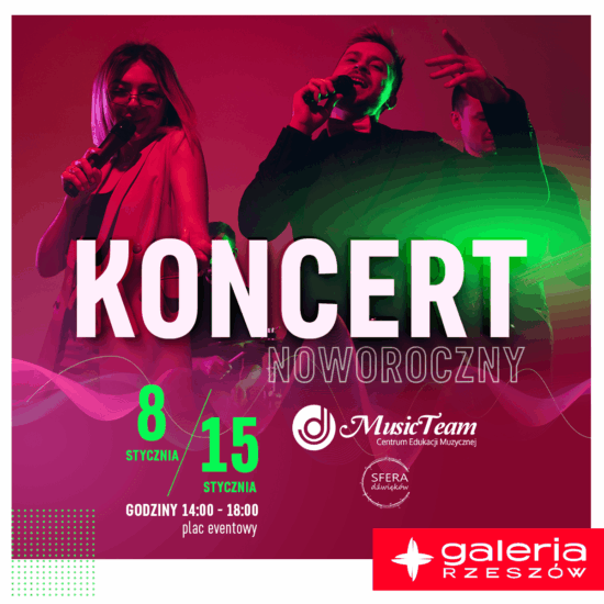 Koncert Noworoczny w Galerii Rzeszów